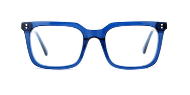 Women Cristal Eyeglasses: Tiwa- Blue - SpaceSMART Eye Clinic (Front View)